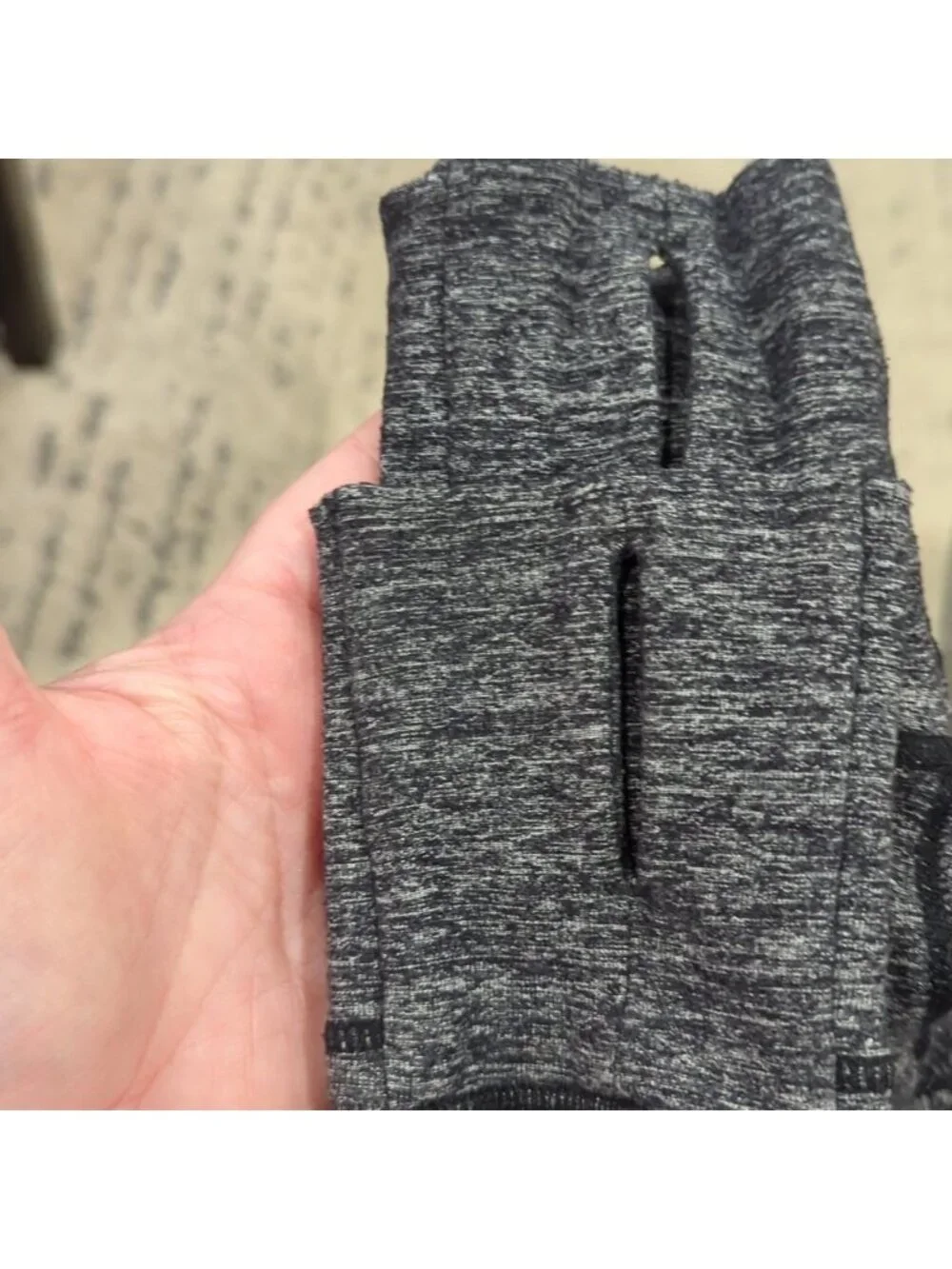 Lululemon Run Inspire Pullover 1/2 Zip Heathered grey